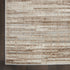 9' X 12' Ivory and Gray Abstract Non Skid Area Rug